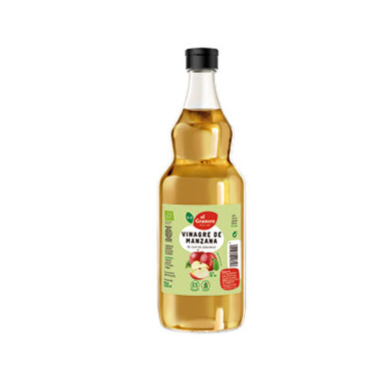 EL GRANERO - VINAGRE DE MANZANA BIO, 75 cl
