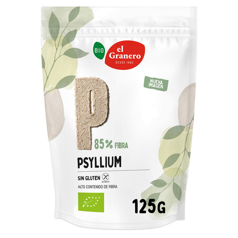 EL GRANERO - PSYLLIUM SIN GLUTEN BIO, 125 g
