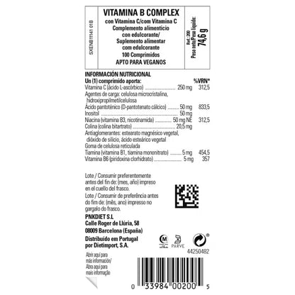 SLG- Vitamina B Complex con vitamina  C