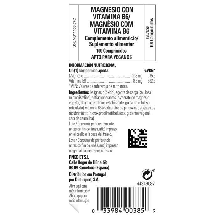 SLG - Magnesio / B6 - 100Com