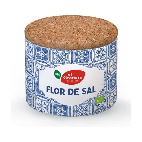 EL GRANERO - FLOR DE SAL DEL ATLANTICO BIO, 125 g