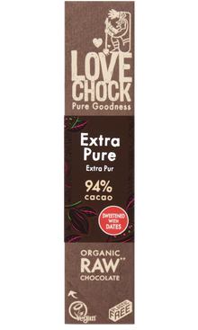 Lovechock 94% puro sin azúcar BIO - RAW 40g
