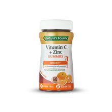 NATURE'S BOUNTY® Vitamina C + Zinc - 60 gominolas