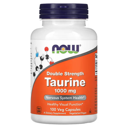NOW FOODS, Taurine, 1,000 mg, 100 Veg Cap