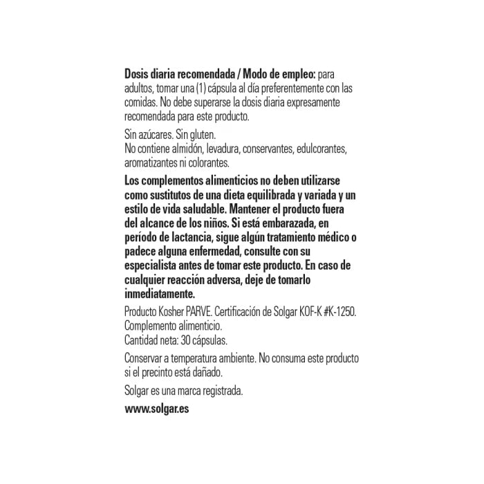 SLG L-Glutation 50mg 30Caps