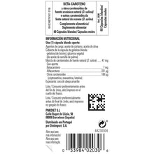 SLG -Beta-Caroteno 60 Sfg