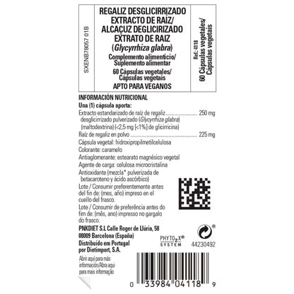 SLG - Regaliz Desglic 60 Caps