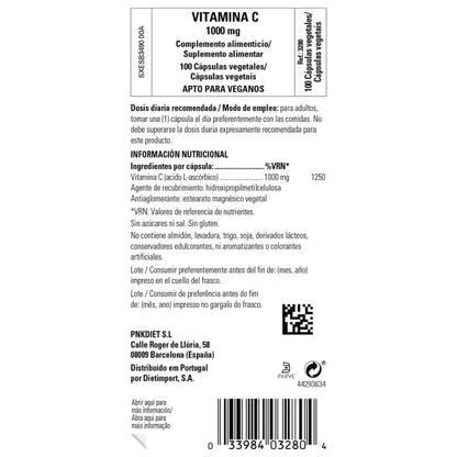 SLG Vitamina C 1000mg 100Cps