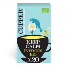 CUPPER - INFUSIÓN KEEP CALM BIO, 20 BOLSAS