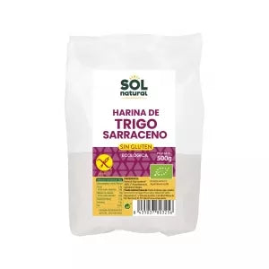 SOL NATURAL - HARINA DE TRIGO SARRACENO SIN GLUTEN
