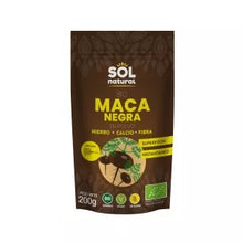 SOL NATURAL - MACA NEGRA EN POLVO BIO 200 G