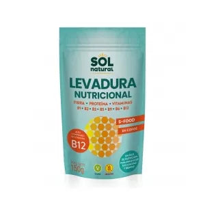 SOL NATURAL - LEVADURA NUTRICIONAL CON VITAMINA B-12 150 g