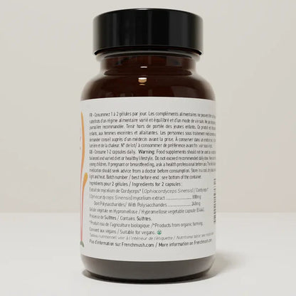 FRENCH MUSH - Cápsulas de cordyceps