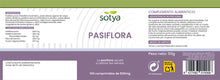 SOTYA - Pasiflora 100 comprimidos de 500mg