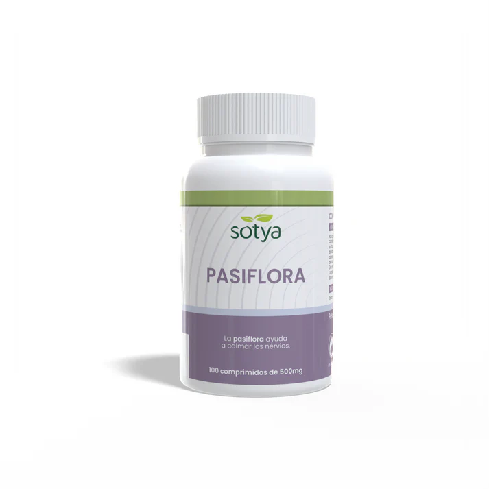 SOTYA - Pasiflora 100 comprimidos de 500mg