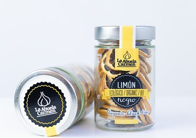 Limón Deshidratado – Limón Negro Ecológico en Rodajas