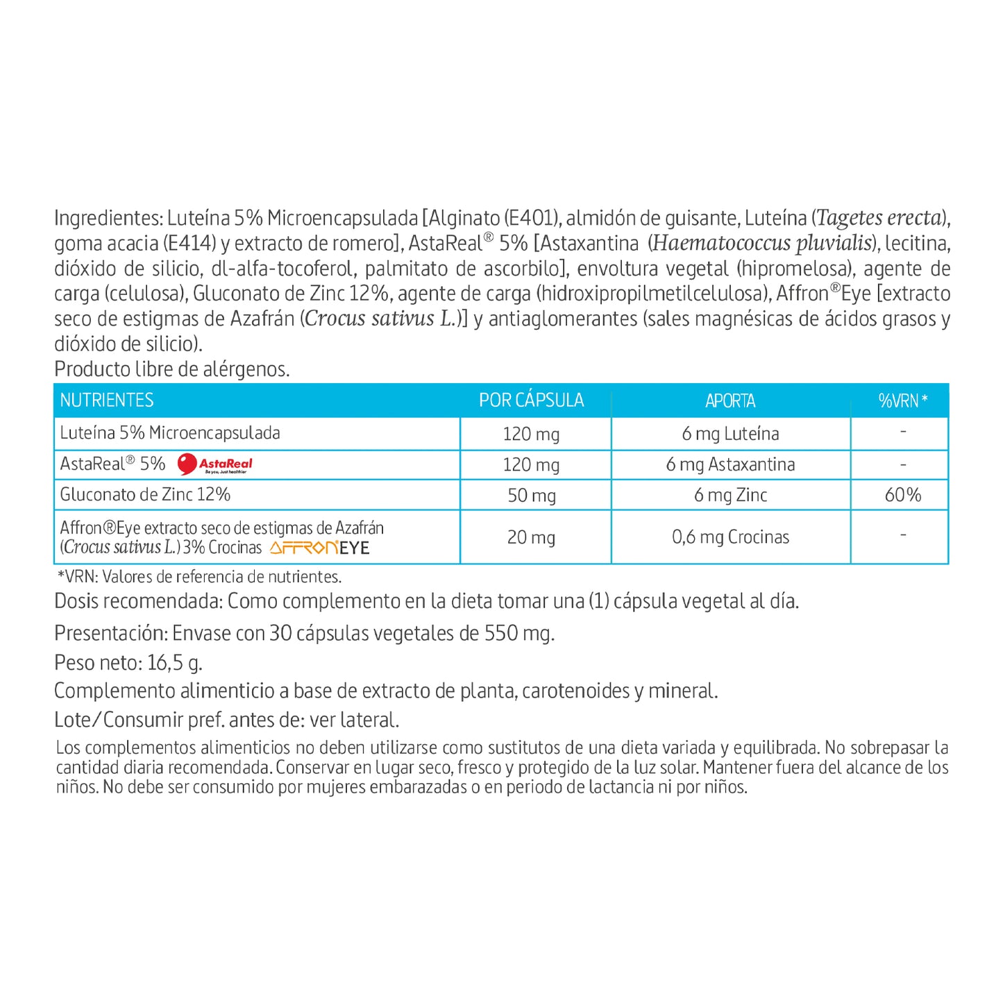 NATURE ESSENTIAL - Vissiosen® 310 mg. 30 cápsulas vegetales