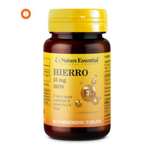 NATURE ESSENTIAL -Hierro 25 mg. 50 comprimidos
