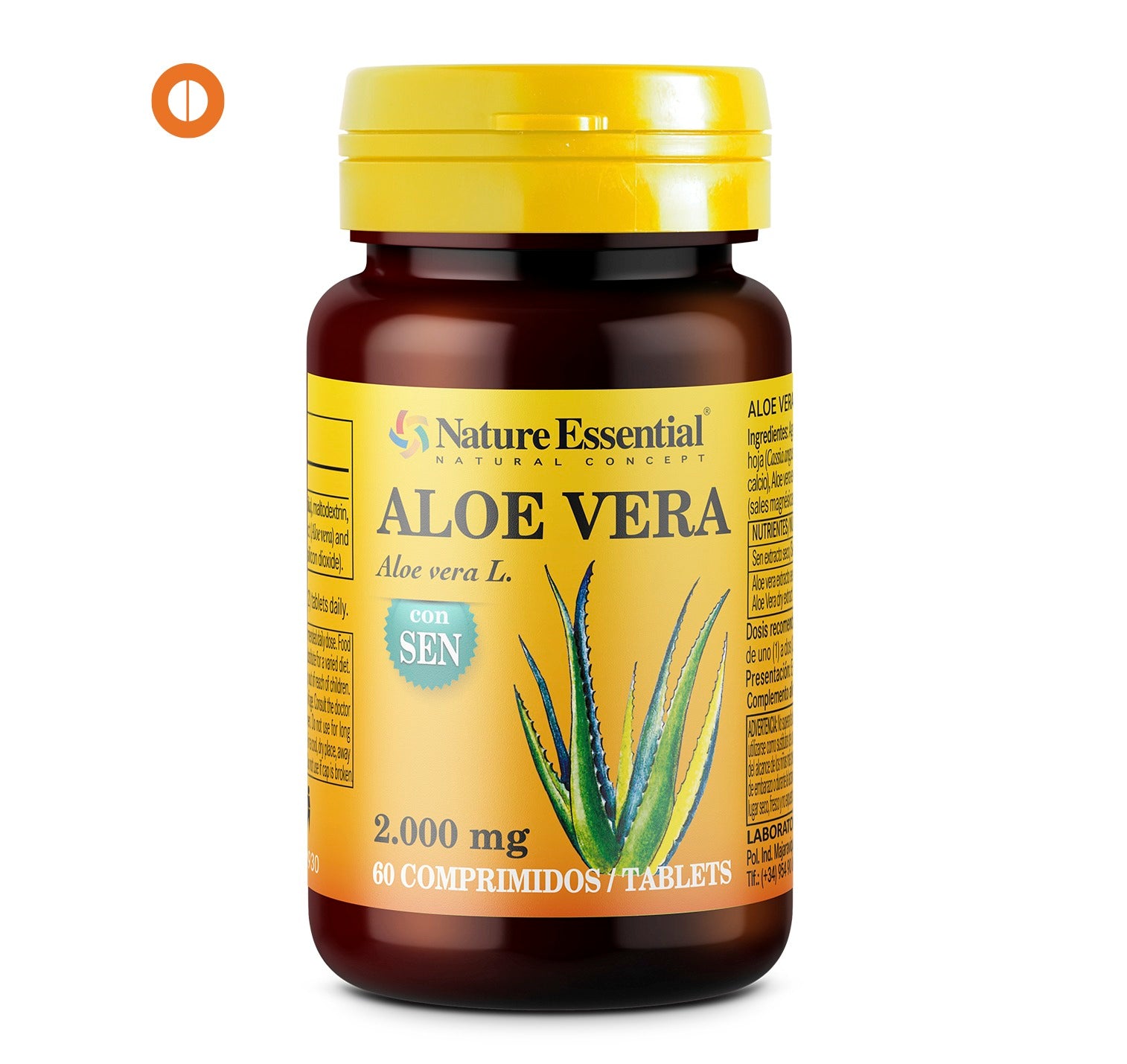 NATURE ESSENTIAL -Aloe vera 2000 mg con sen. 60 comp