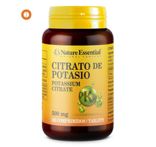 NATURE ESSENTIAL - Citrato de potasio 500 mg. 120 comprimidos
