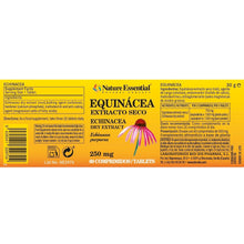 NATURE ESSENTIAL - Echinacea 250 mg. (extracto seco) 60 comprimido