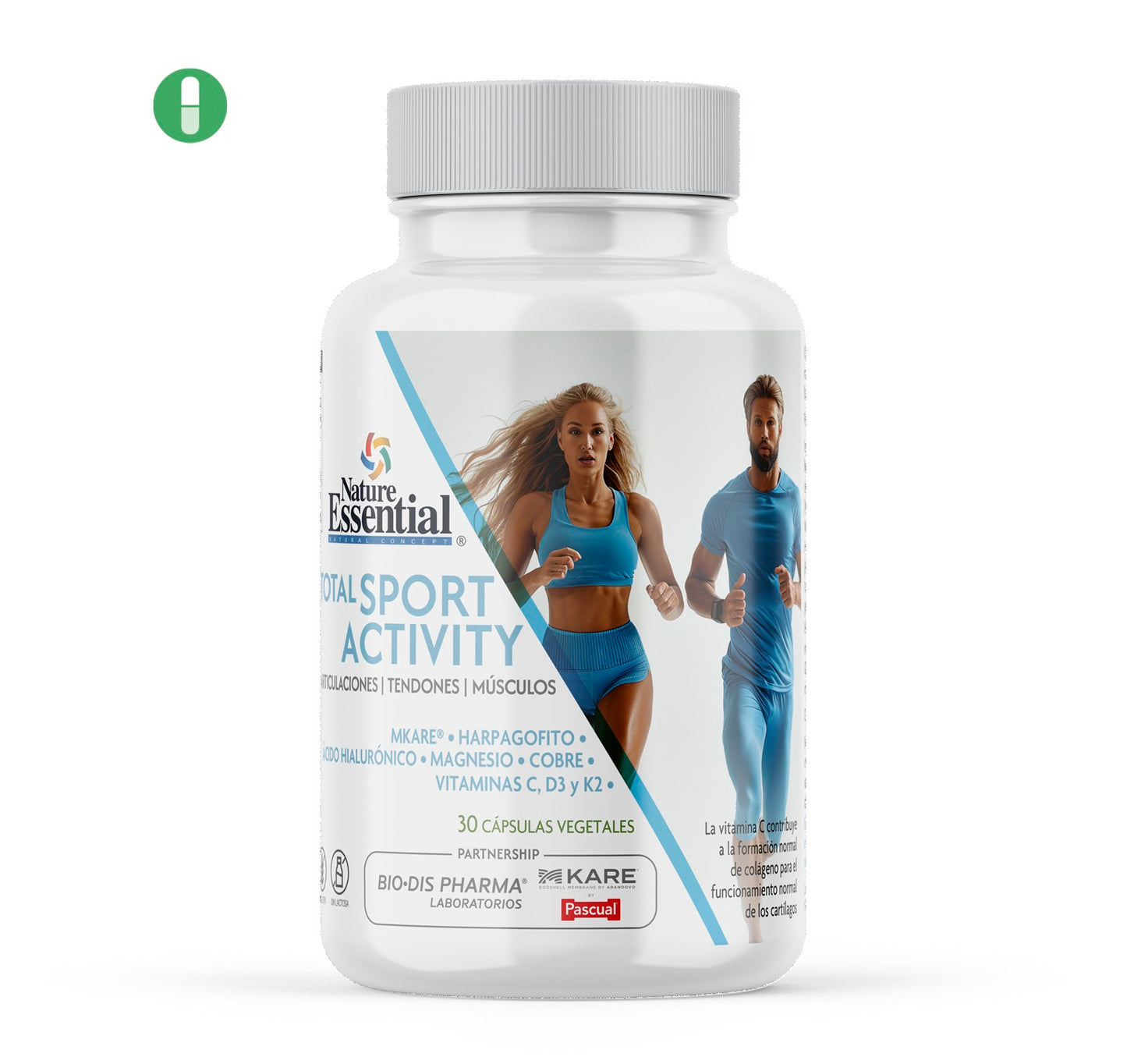 NATURE ESSENTIAL - (MKare®) Total sport activity 30 capsulas