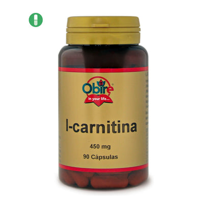 OBIRE - L-carnitina 450 mg. 90 cápsulas