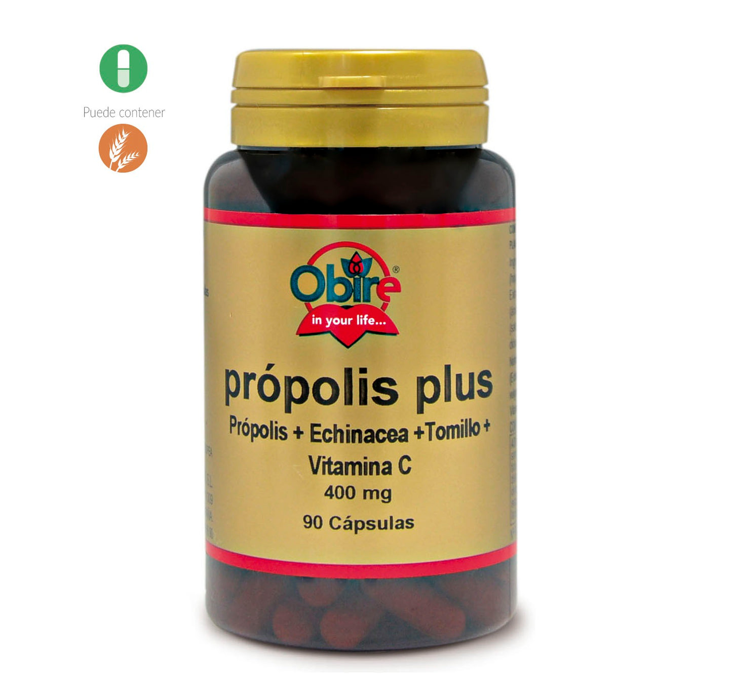 OBIRE - Própolis PLUS 400 mg. 90 cápsulas