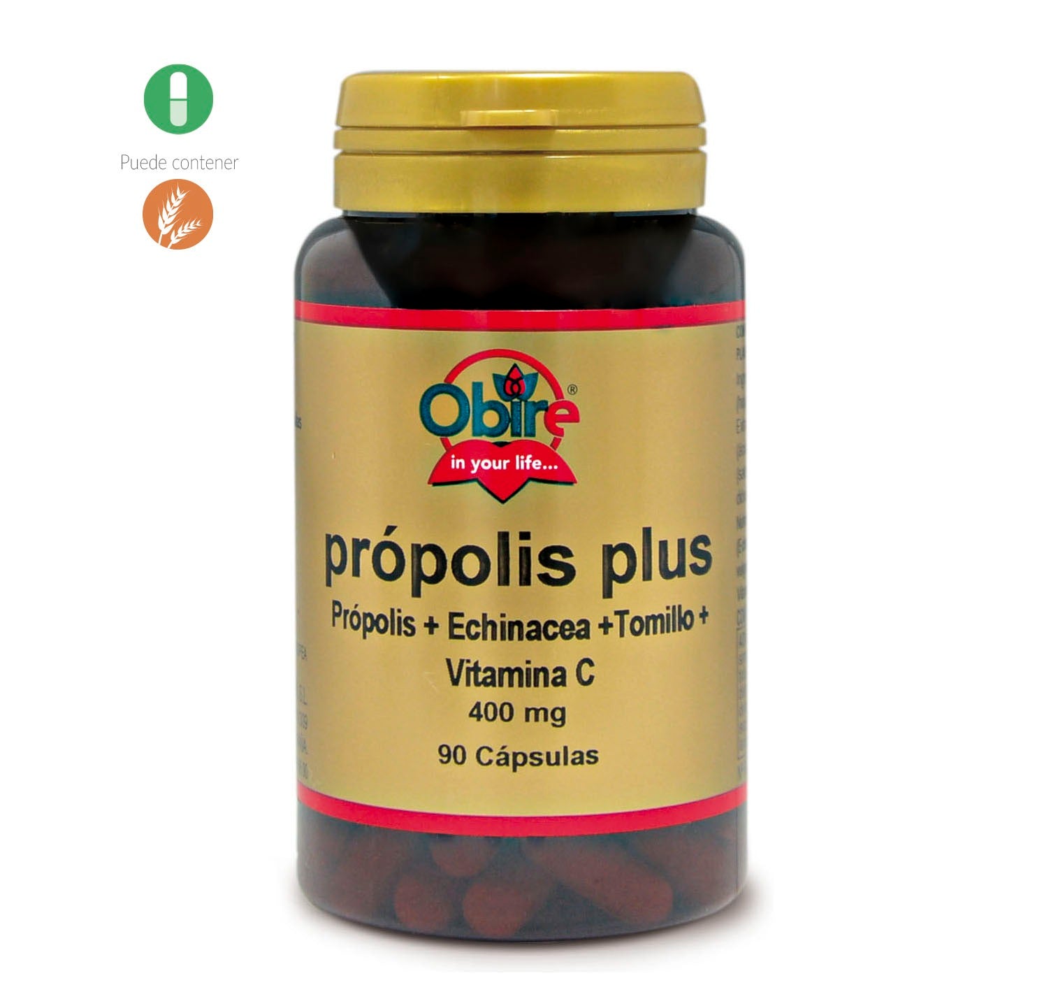 OBIRE - Própolis PLUS 400 mg. 90 cápsulas