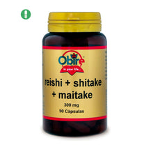 NATURE ESSENTIAL - Reishi + shitake + maitake 300 mg. 90 cápsulas