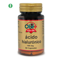 OBIRE - Ácido hialurónico 100 mg. 60 cápsulas