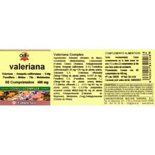 NATURE ESSENTIAL - Valeriana (complex) 400 mg. (ext. seco) 60 comp.