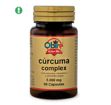 OBIRE - Cúrcuma 5000 mg. (95% curcumina) 60 cápsulas