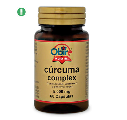 OBIRE - Cúrcuma 5000 mg. (95% curcumina) 60 cápsulas