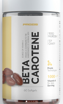PROZIS - Beta-caroteno 60 cápsulas blandas