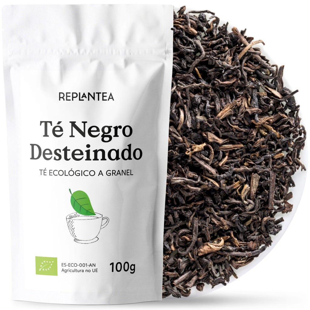 REPLANTEA -  Té Negro Desteinado Ecológico 100g