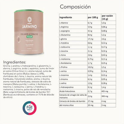 JARMINO - Colágeno Jarmino Vegan 450g