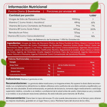 WEIGHWORLD - Gominolas de Vinagre de Sidra de Manzana