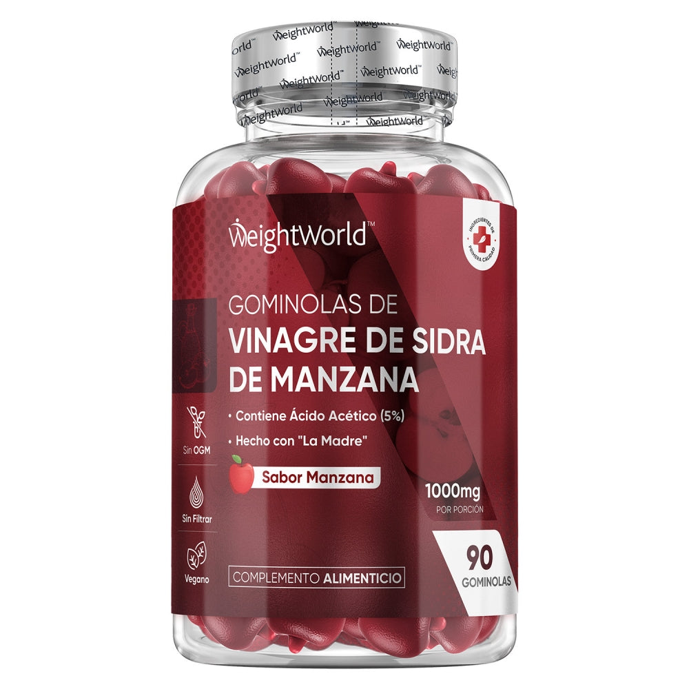 WEIGHWORLD - Gominolas de Vinagre de Sidra de Manzana
