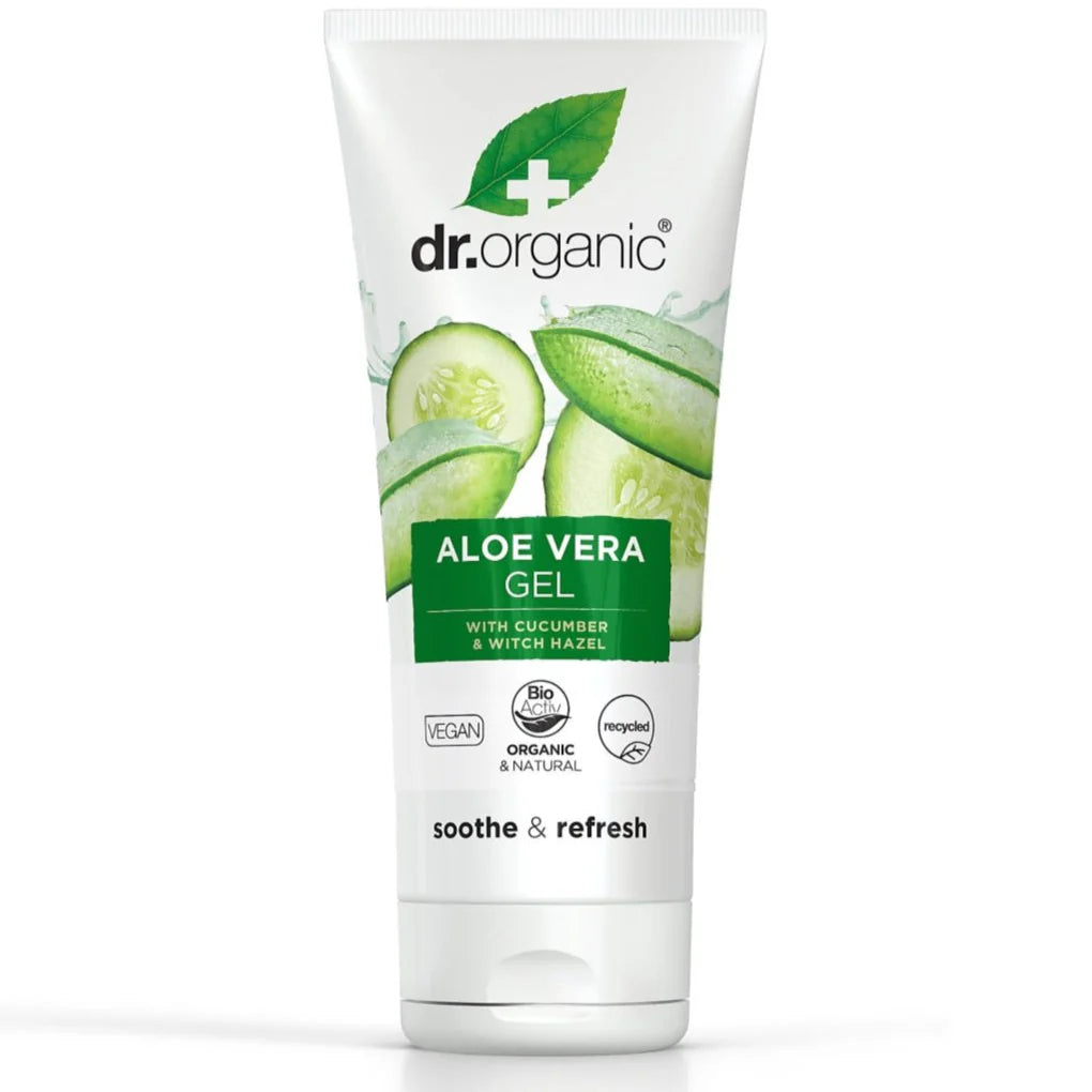 DR. ORGANIC - GEL ALOE VERA CON PEPINO Y MENTA