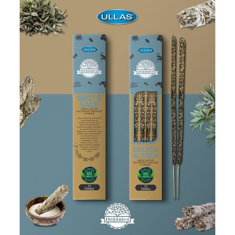 Salvia blanca incienso Ullas