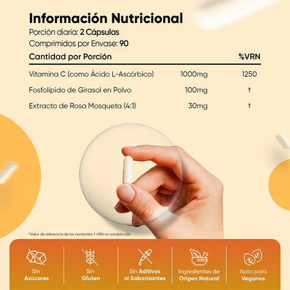 Liposomal Vitamin C 1000mg 180 Caps