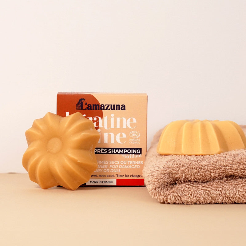 LAMAZUNA - Keratina brillo Acondicionador y Mascarilla 74ml