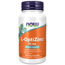 NOW FOODS -  L-OPTIZINC® 30mg - 100 veg caps