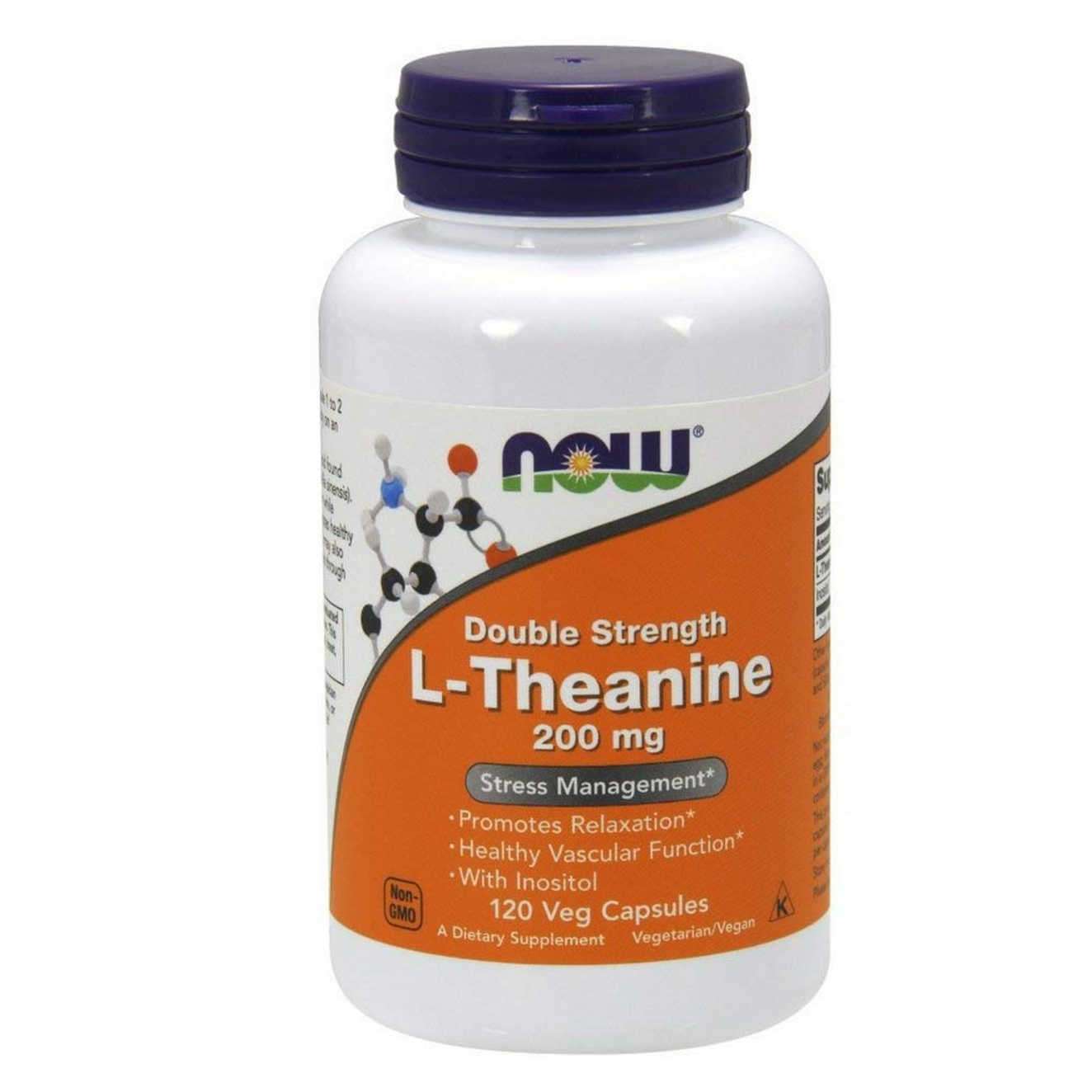 NOW FOODS - L-TEANINA 200mg