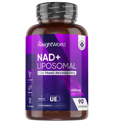 Liposomal NAD+ with Resveratrol 600 mg 90 Cap