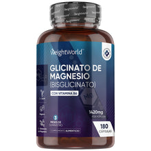weighworld - Glicinato de magnesio 1422 mg 180 cápsulas