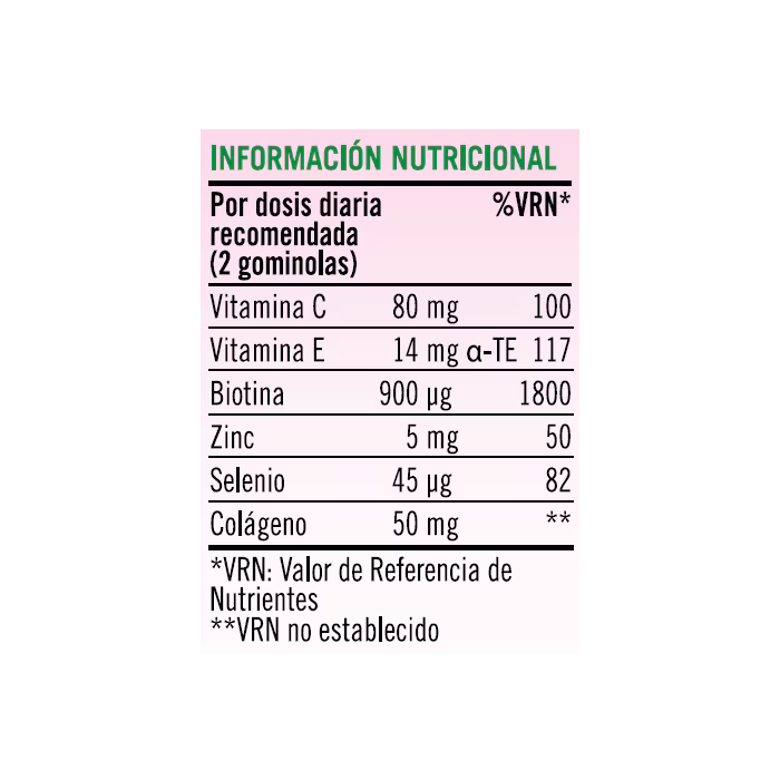 NATURE'S BOUNTY® Pelo, Piel y Uñas con Colágeno - 60 gominolas