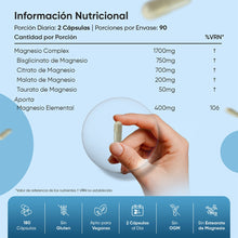 weighworld - Complejo de magnesio 180 cáp