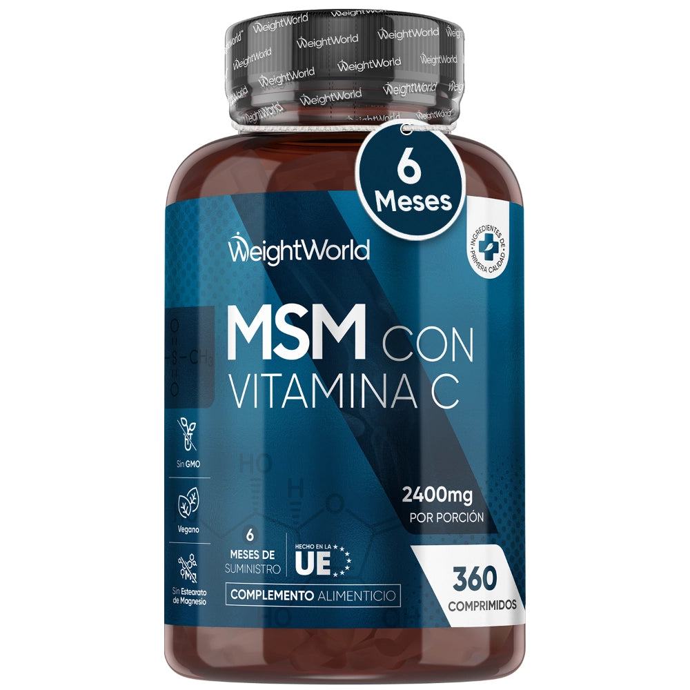 MSM con vitamina C 2400 mg